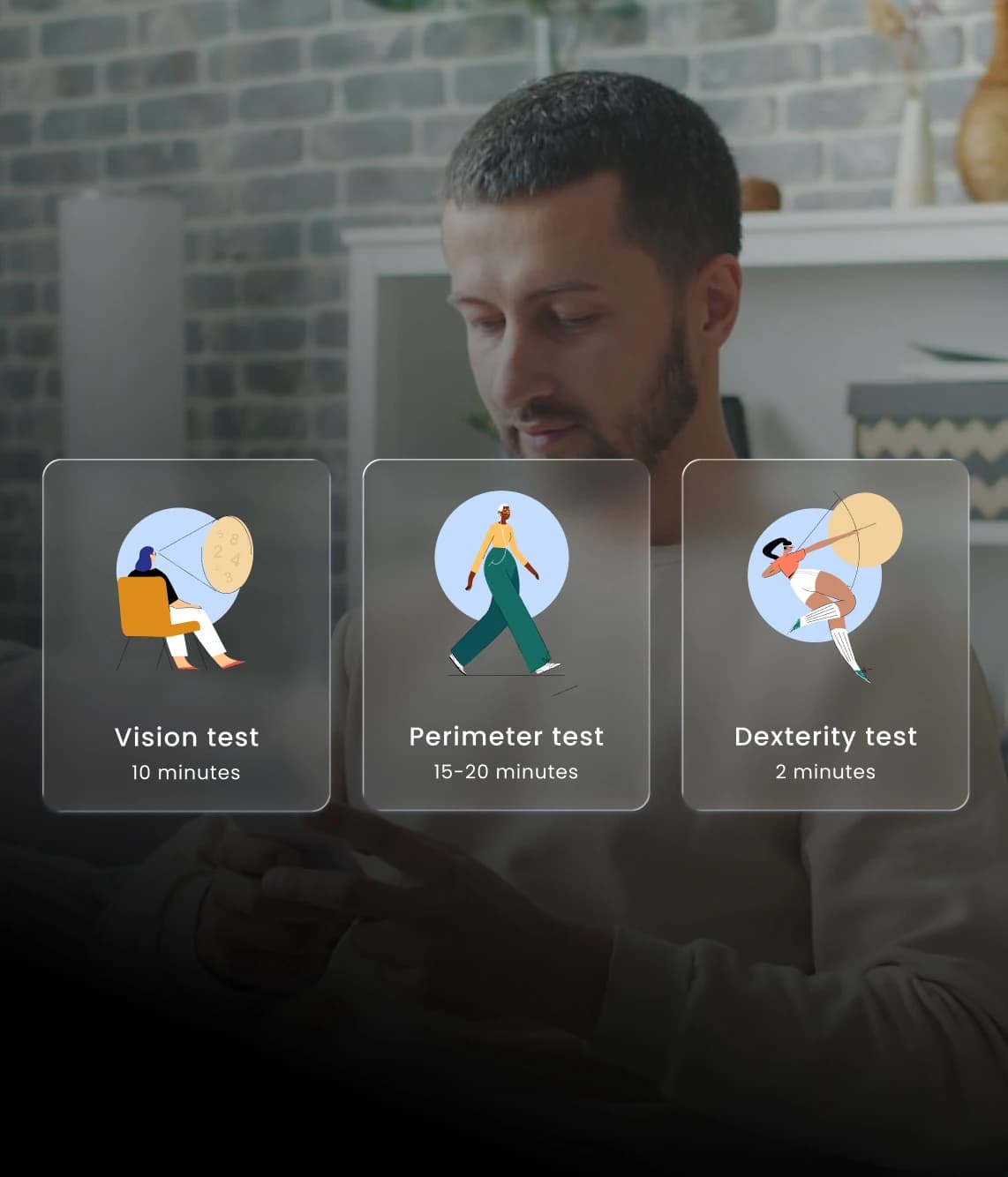 Patient care pathway — at-home monitoring tests
