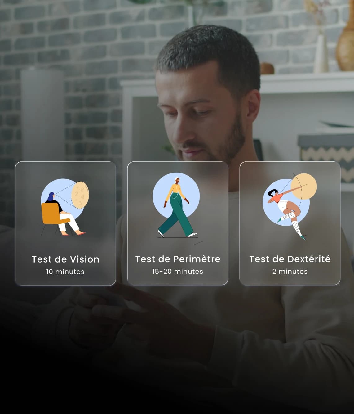 Parcours de soin patient — tests de suivi à domicile